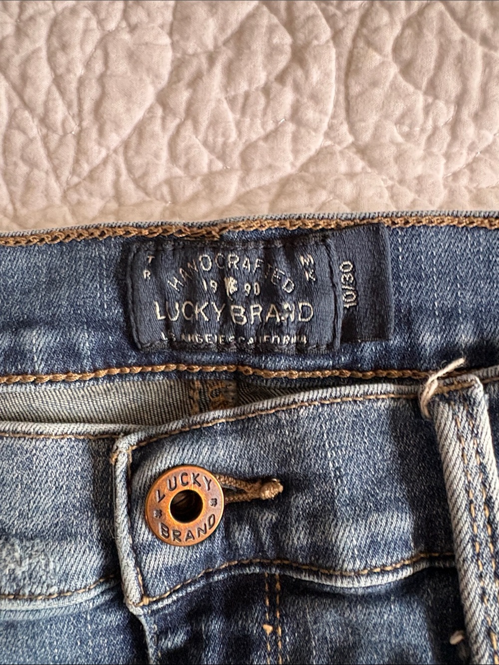 Lucky Brand Brooke Legging Jeans in Medium Blue Wash 10/30